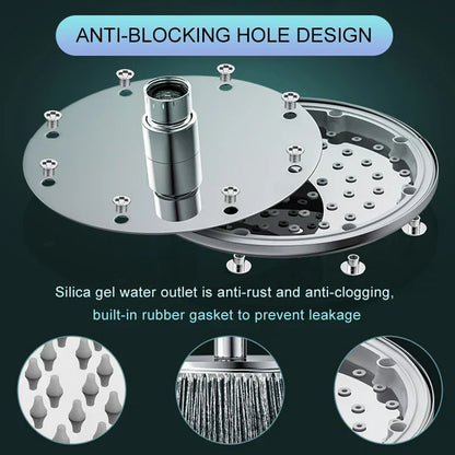 Luxury Low Flow Rain Shower Head