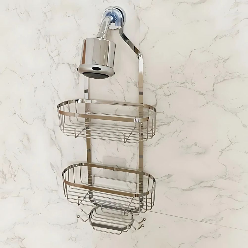 Sturdy 3 Tier Bathroom Shower Caddy