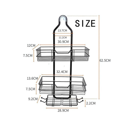 Sturdy 3 Tier Bathroom Shower Caddy