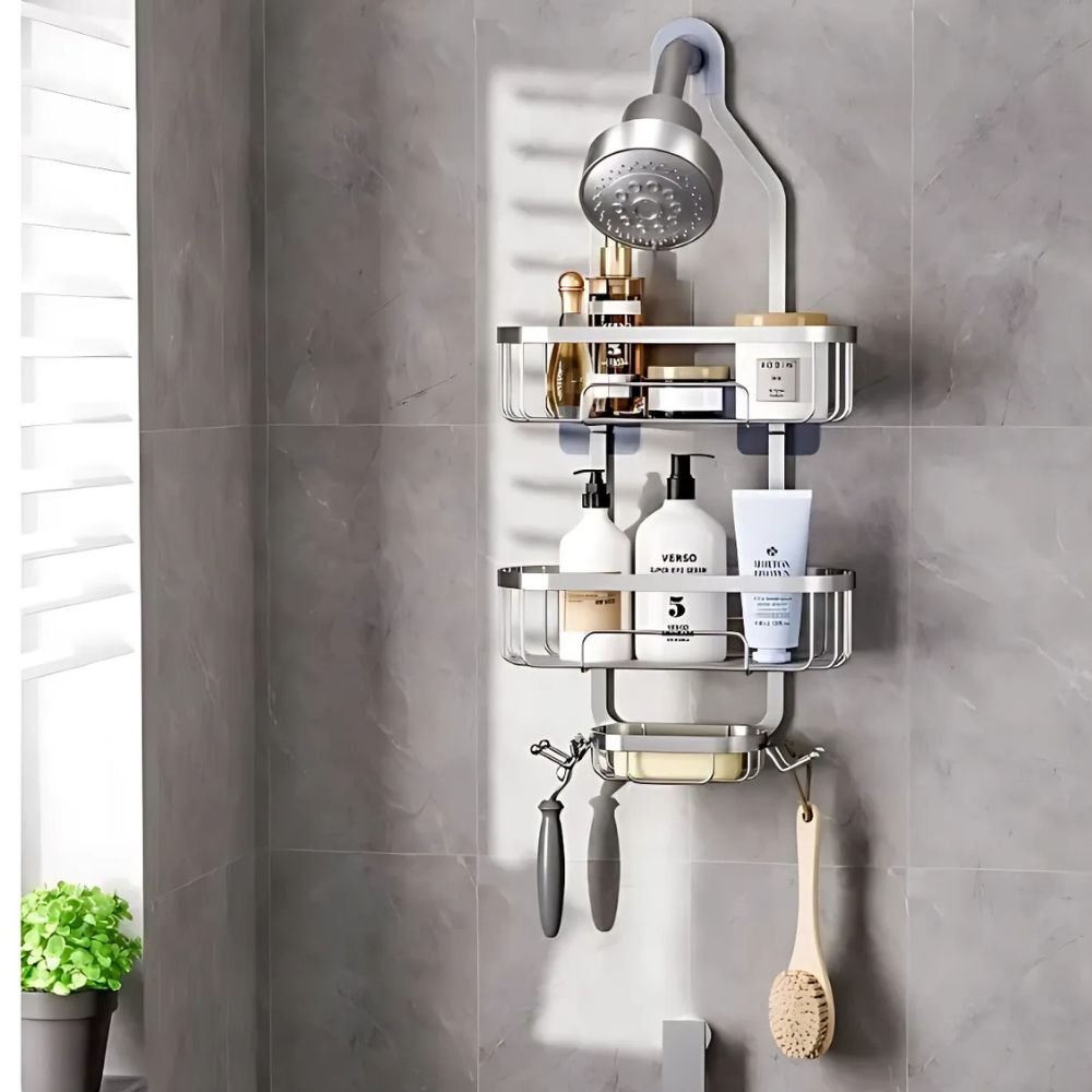 Sturdy 3 Tier Bathroom Shower Caddy - Cofik