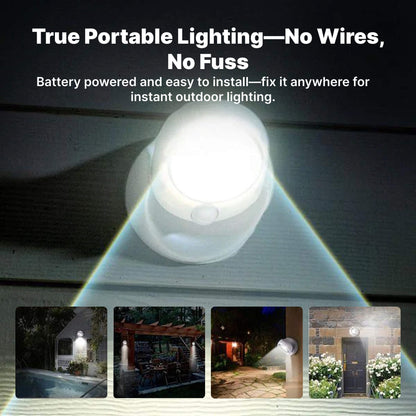 Bright Wireless Outdoor Motion Light – 450lm
