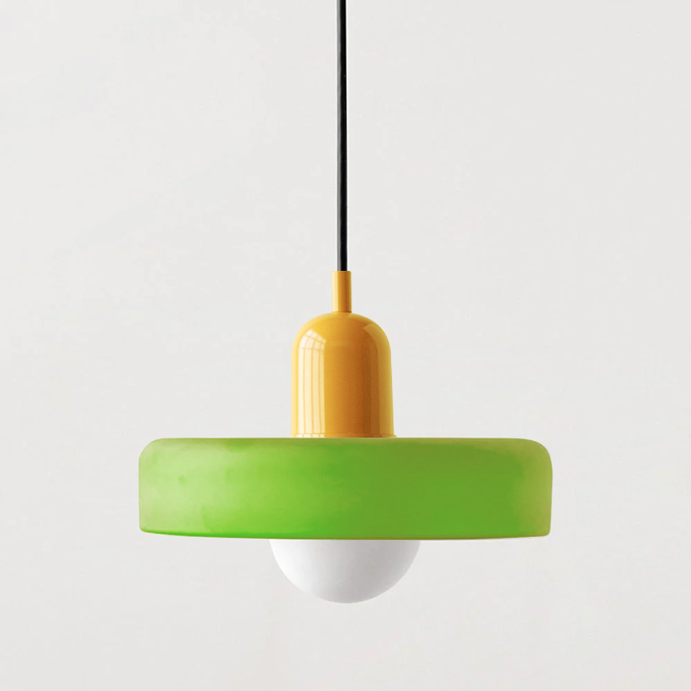 Stylish Colourful Glass Pendant Ceiling Light