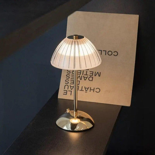 Wireless LED Glass Bedside Table Lamp - Cofik