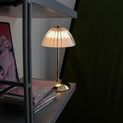Wireless LED Glass Bedside Table Lamp
