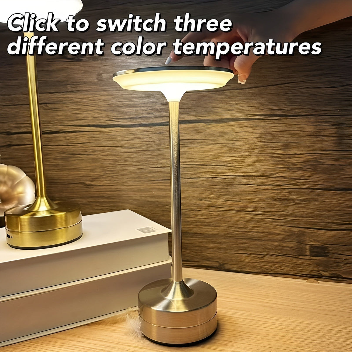 Sleek Portable LED Desk Lamp