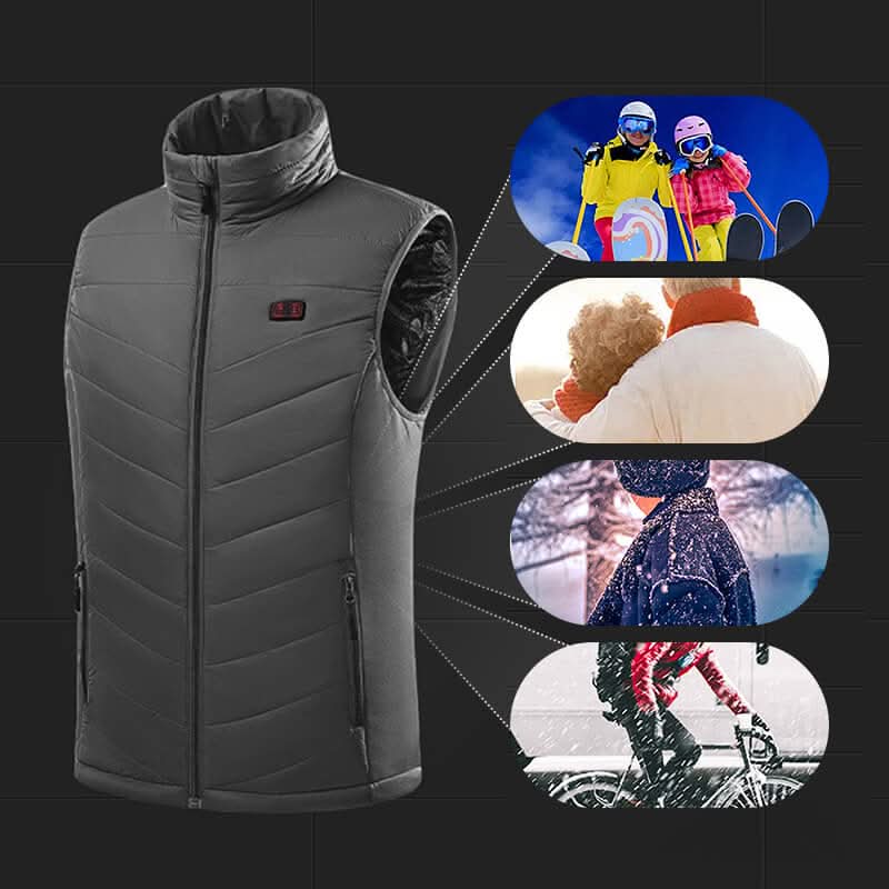 Warm Thermal Vest with 13 Heat Settings - Cofik