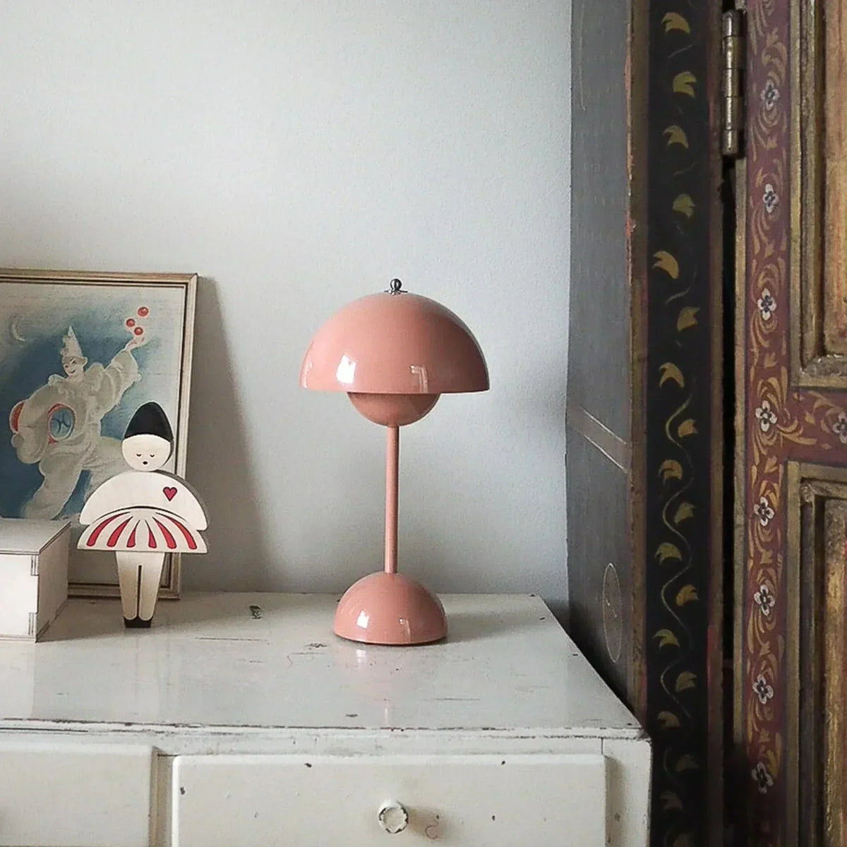 Soft Glow LED Table Lamp with Adjustable Mushroom Style - Cofik