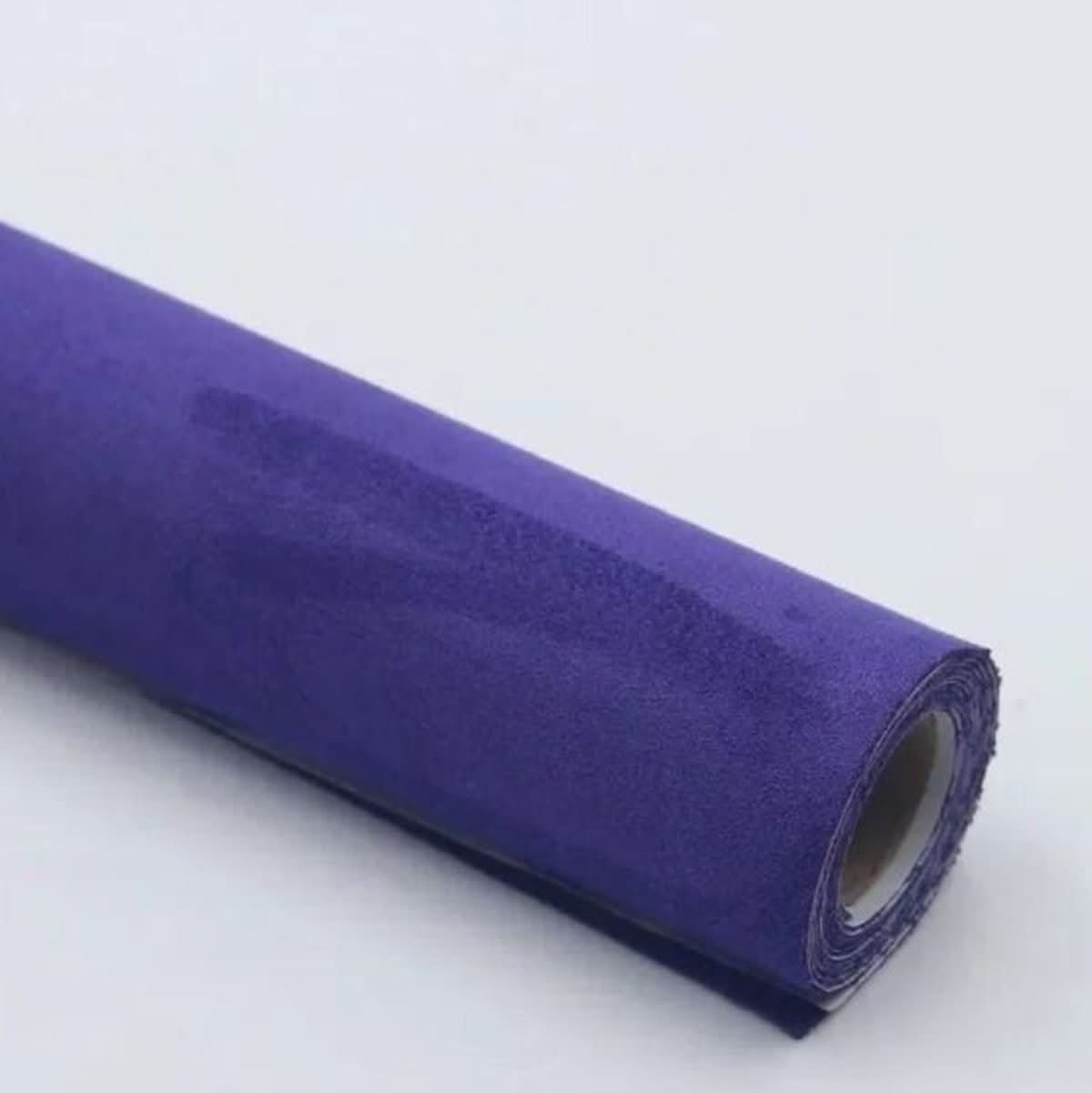 Stick On Faux Velvet Wallpaper Roll for Decor