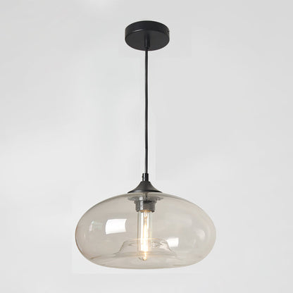 Sleek Glass Pendant LED Ceiling Light Fixture - Cofik