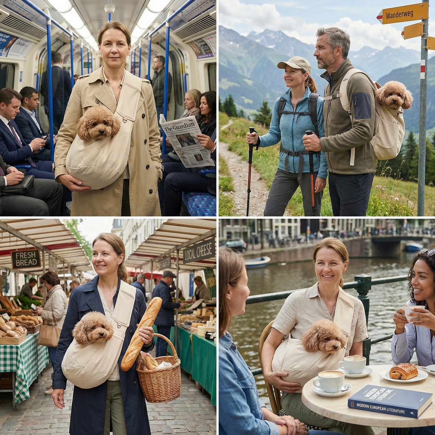 Comfortable Pet Sling Backpack