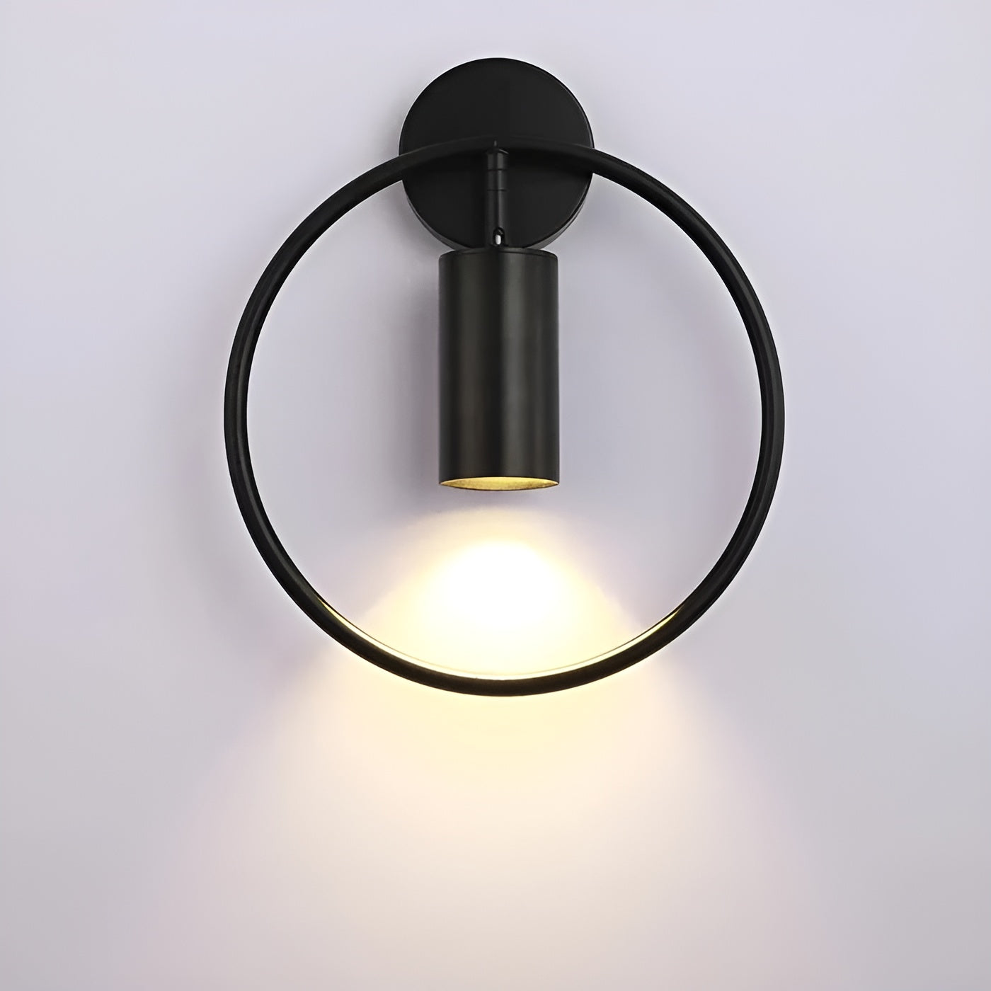 Stylish Round LED Wall Light Fixture - Cofik