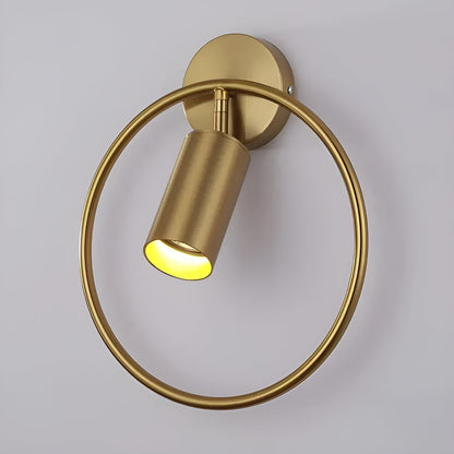 Stylish Round LED Wall Light Fixture