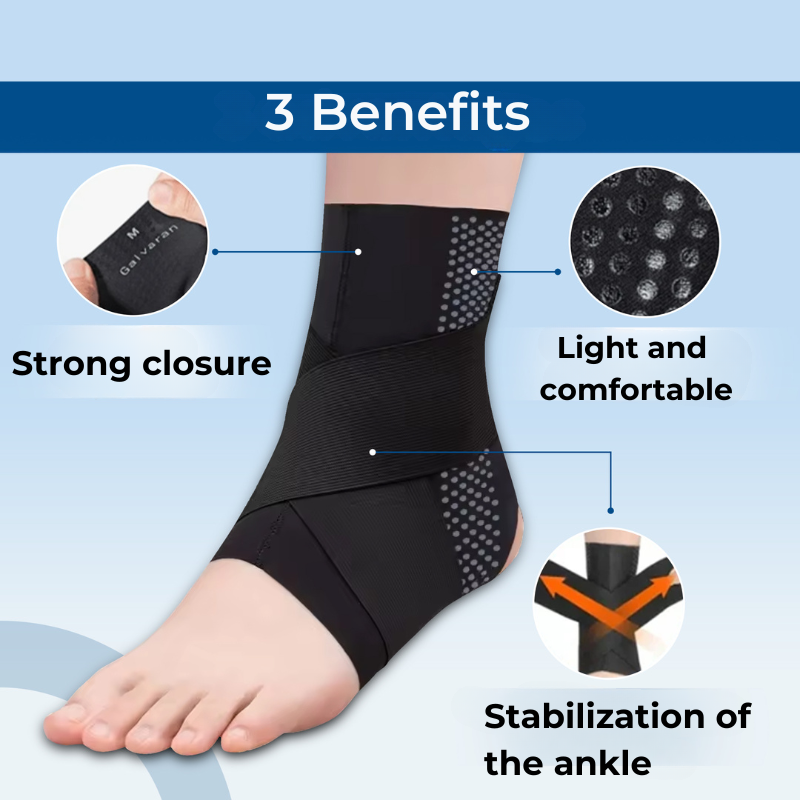 Breathable Athletic Ankle Support Brace