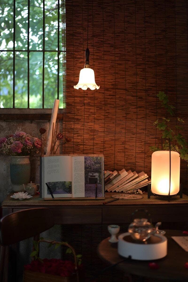 Dark Bronze Metal Desk Lamp
