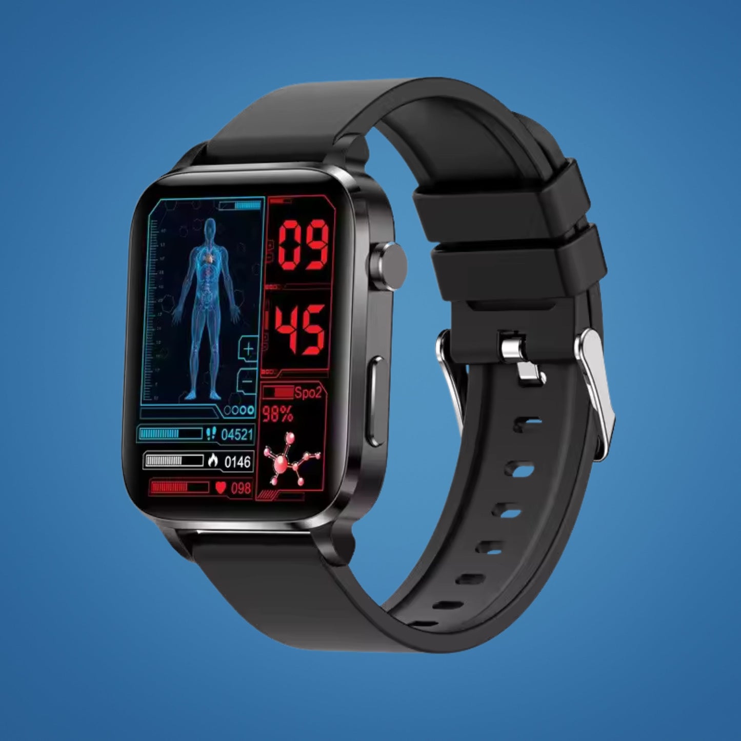 EasyTouch Diabetes Smart Watch - Blood Sugar Tracker