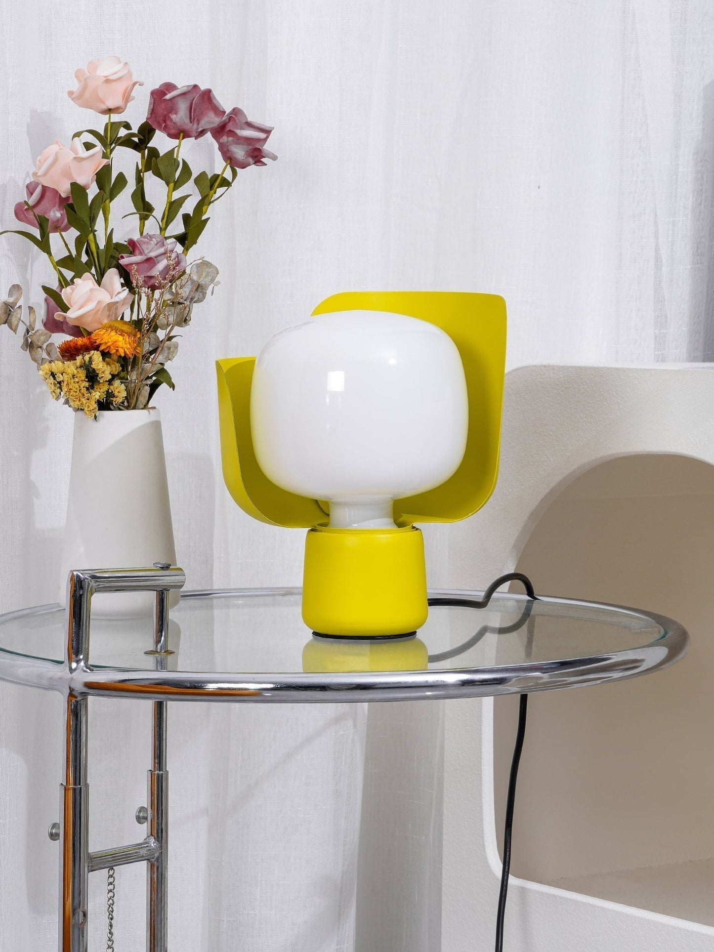 Elegant Glass Table Light Lamp