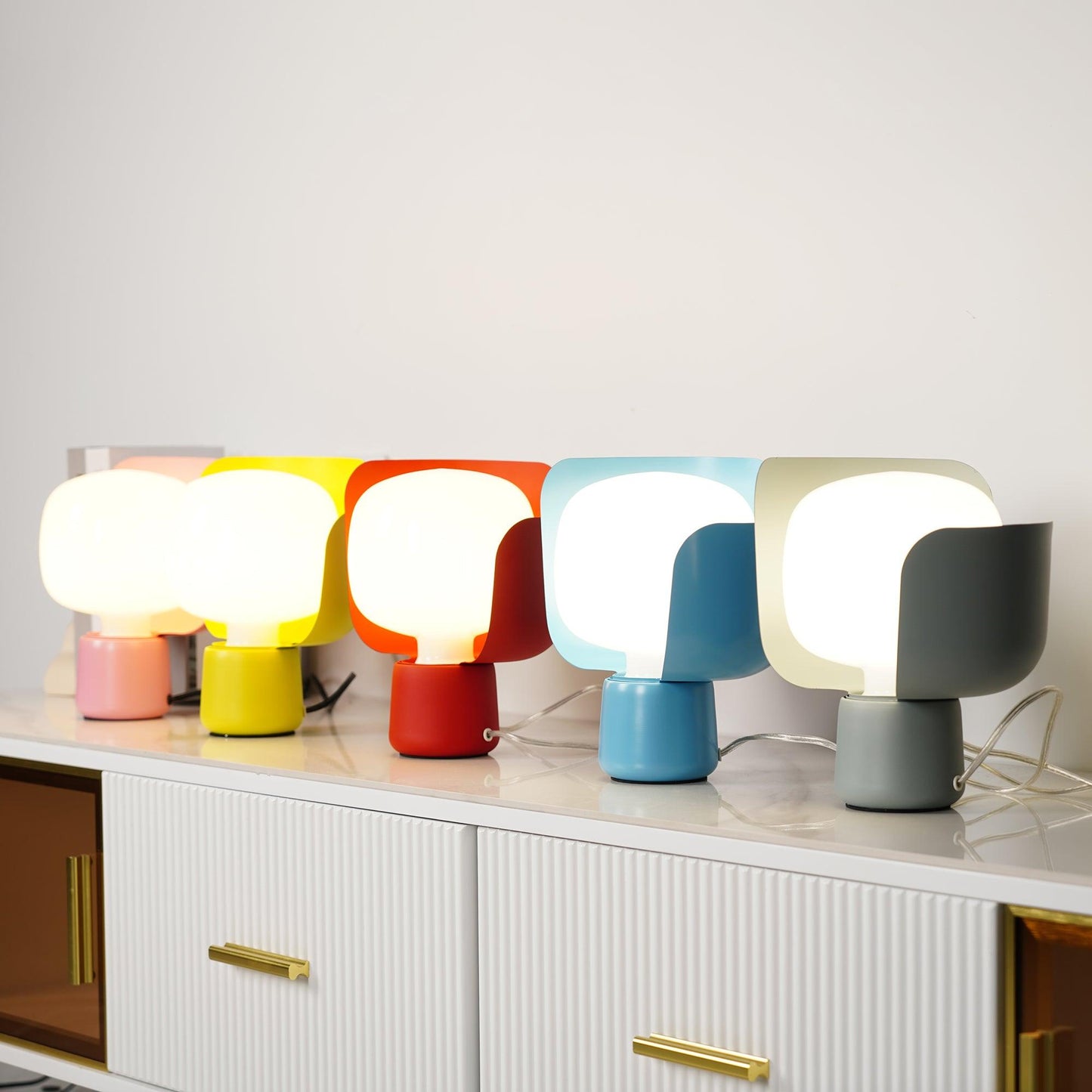 Elegant Glass Table Light Lamp