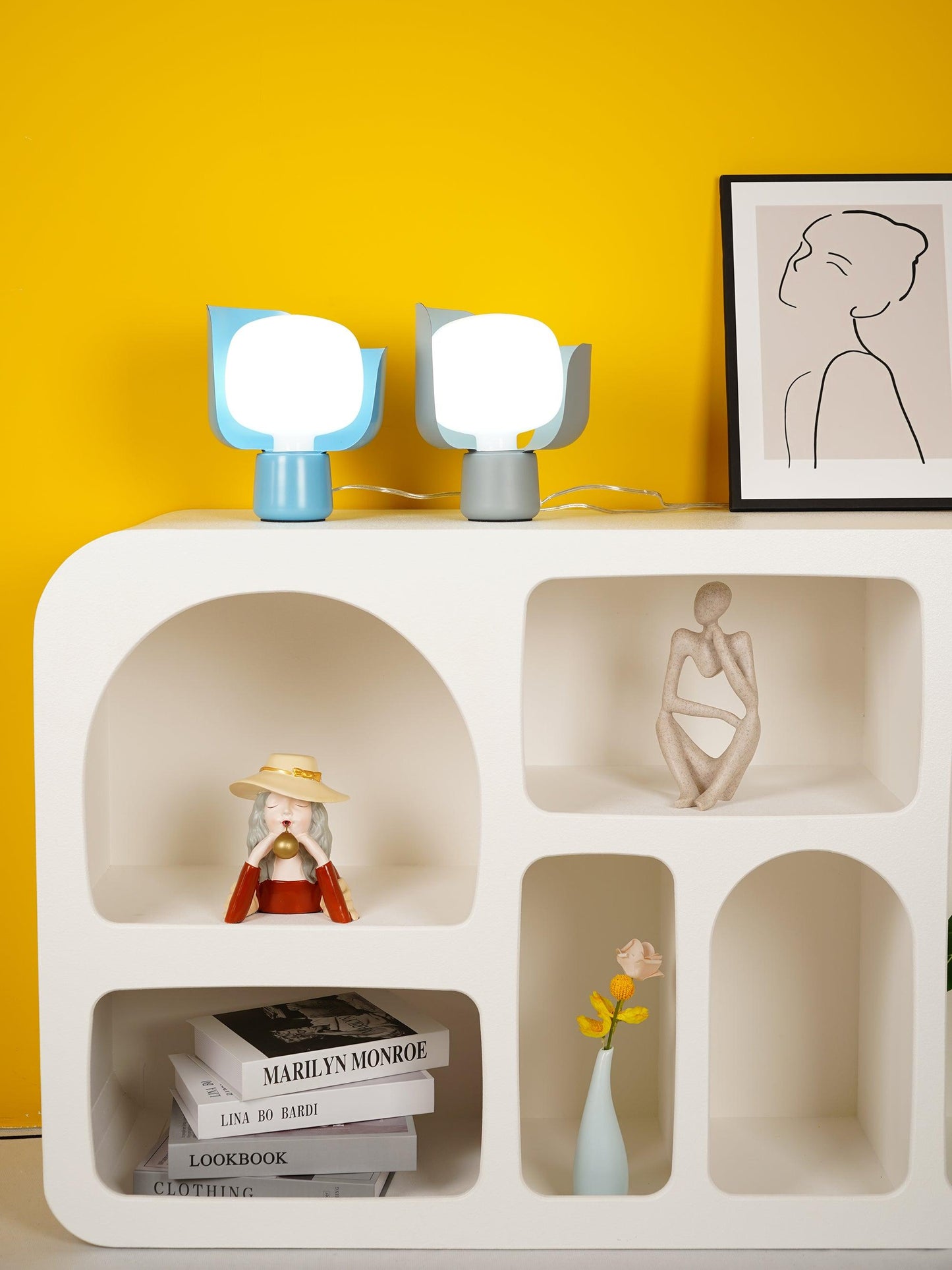 Elegant Glass Table Light Lamp