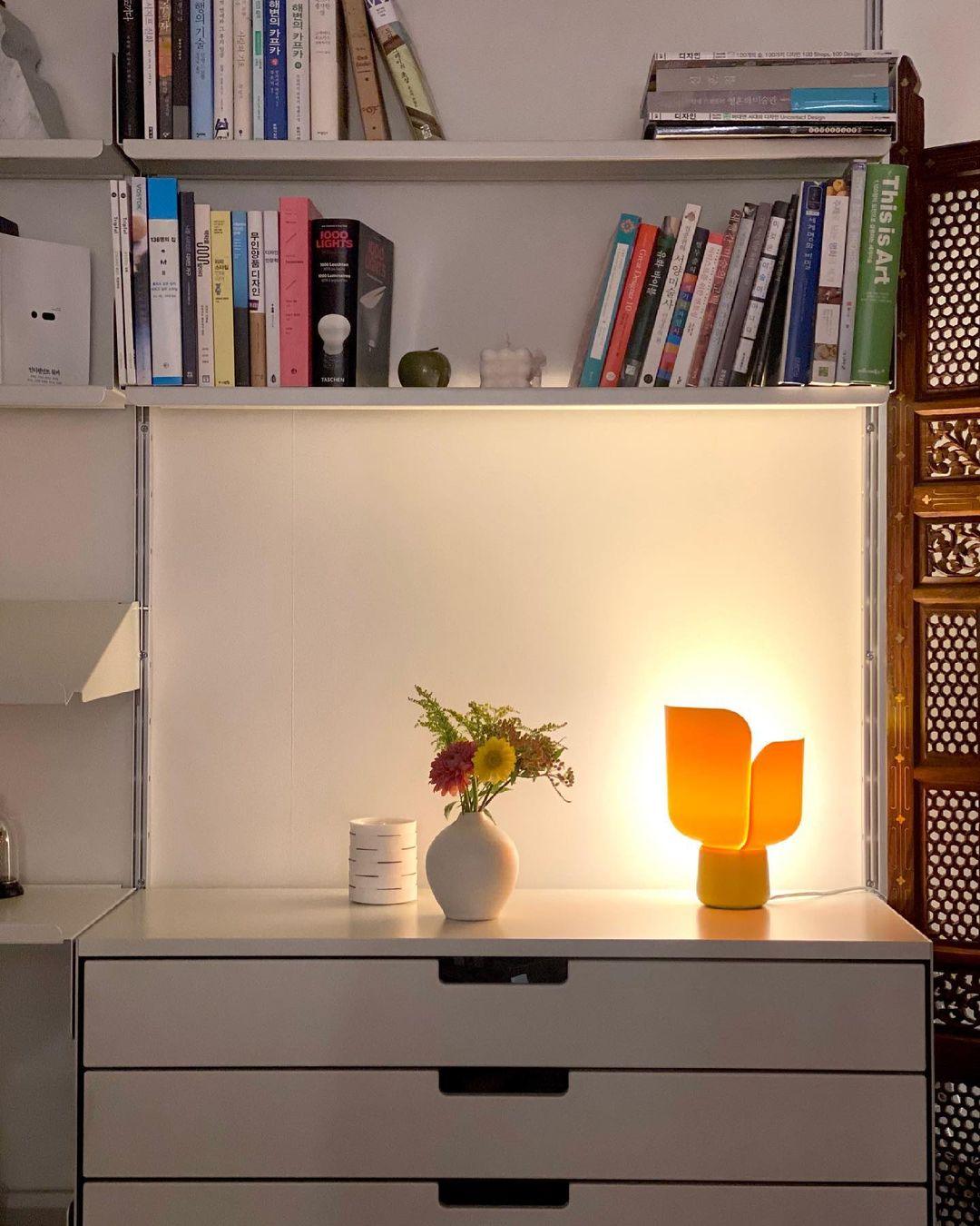 Elegant Glass Table Light Lamp