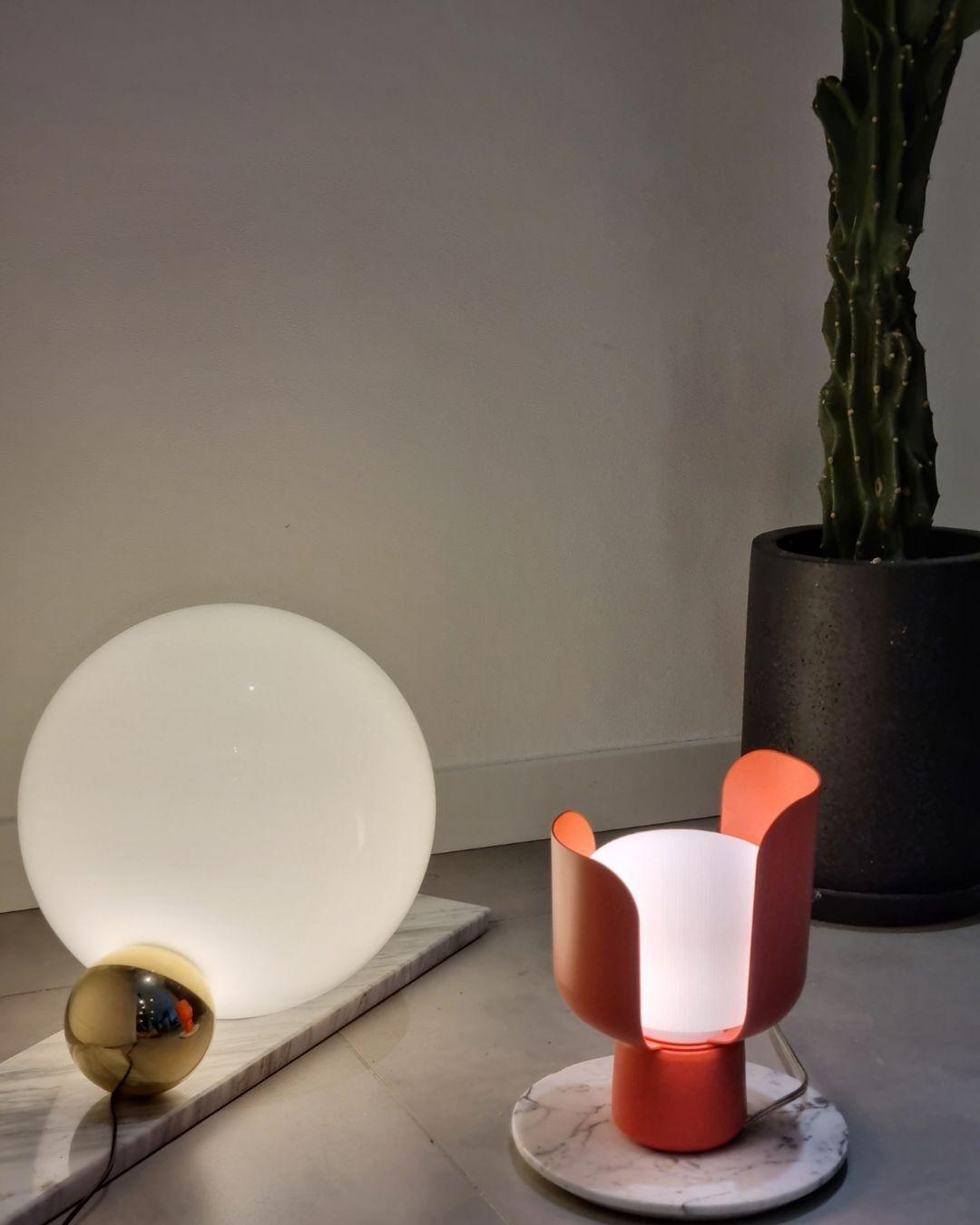 Elegant Glass Table Light Lamp