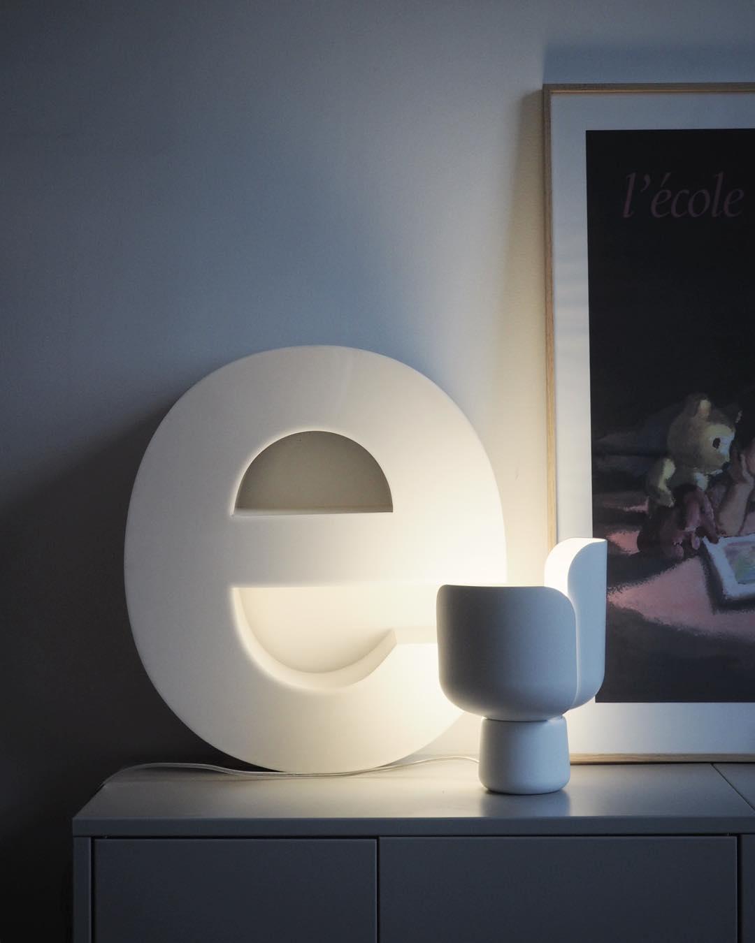 Elegant Glass Table Light Lamp