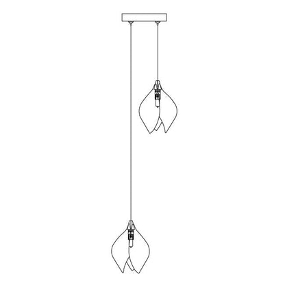 Elegant White Hanging Pendant Lamp