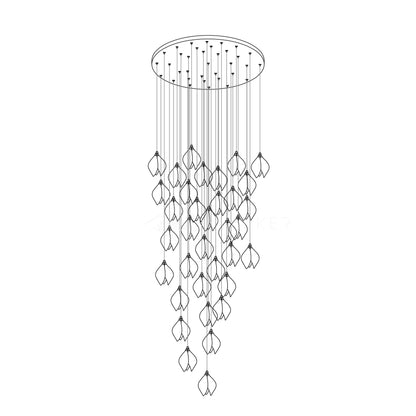 Elegant White Hanging Pendant Lamp