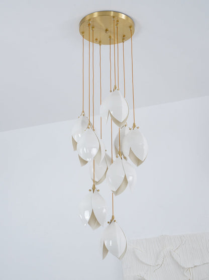 Elegant White Hanging Pendant Lamp