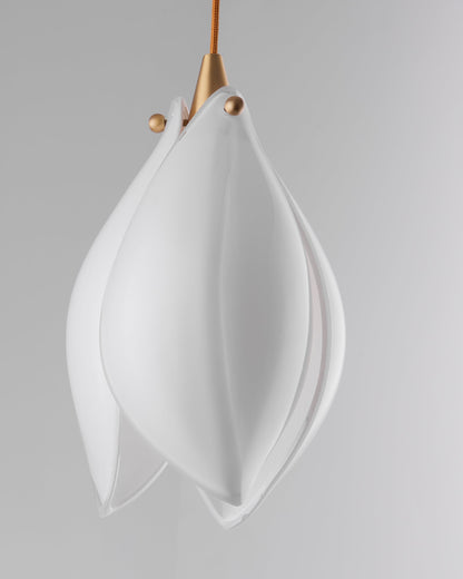 Elegant White Hanging Pendant Lamp
