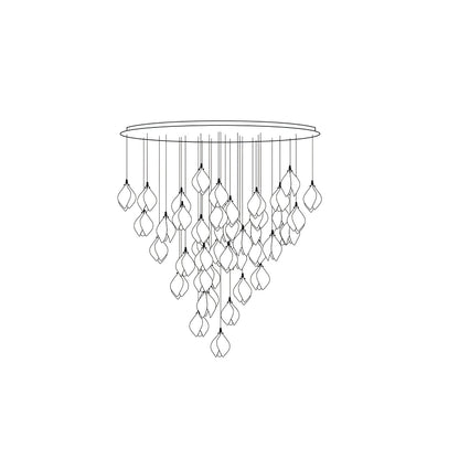 Elegant White Hanging Pendant Lamp
