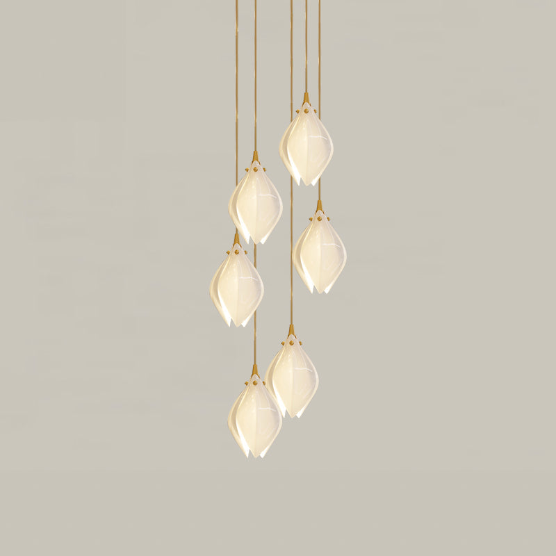 Elegant White Hanging Pendant Lamp