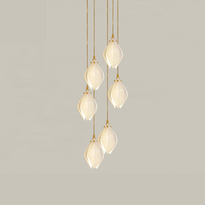 Elegant White Hanging Pendant Lamp