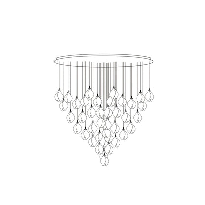 Elegant White Hanging Pendant Lamp