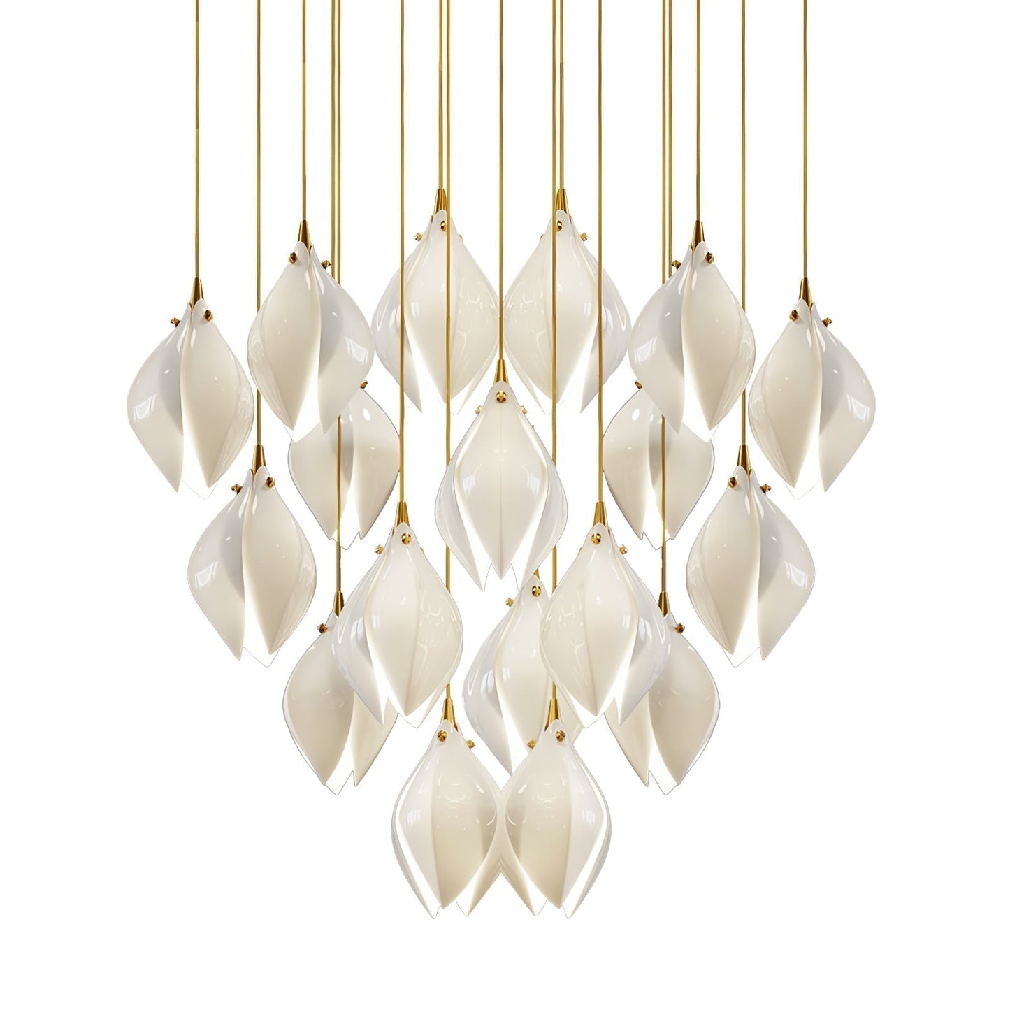 Elegant White Hanging Pendant Lamp
