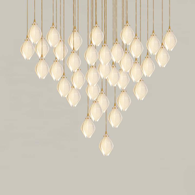 Elegant White Hanging Pendant Lamp
