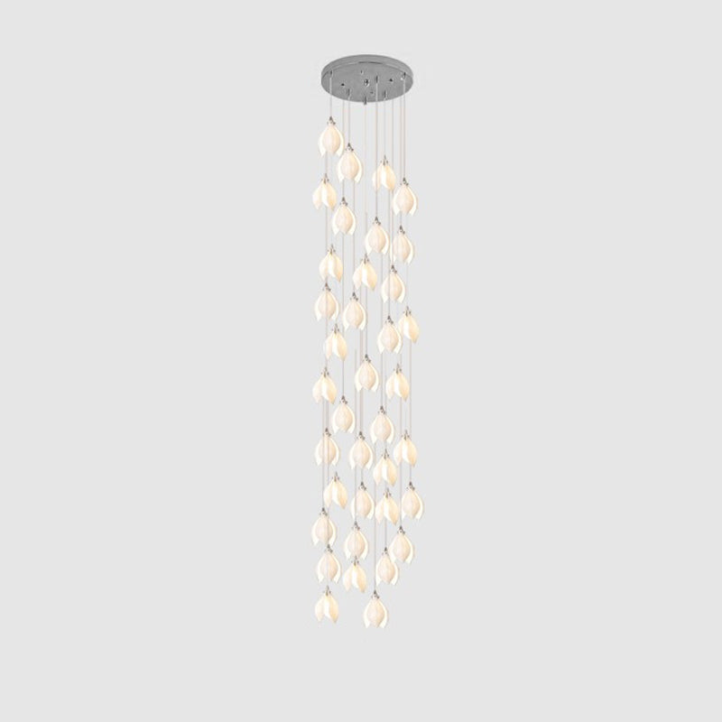Elegant White Hanging Pendant Lamp