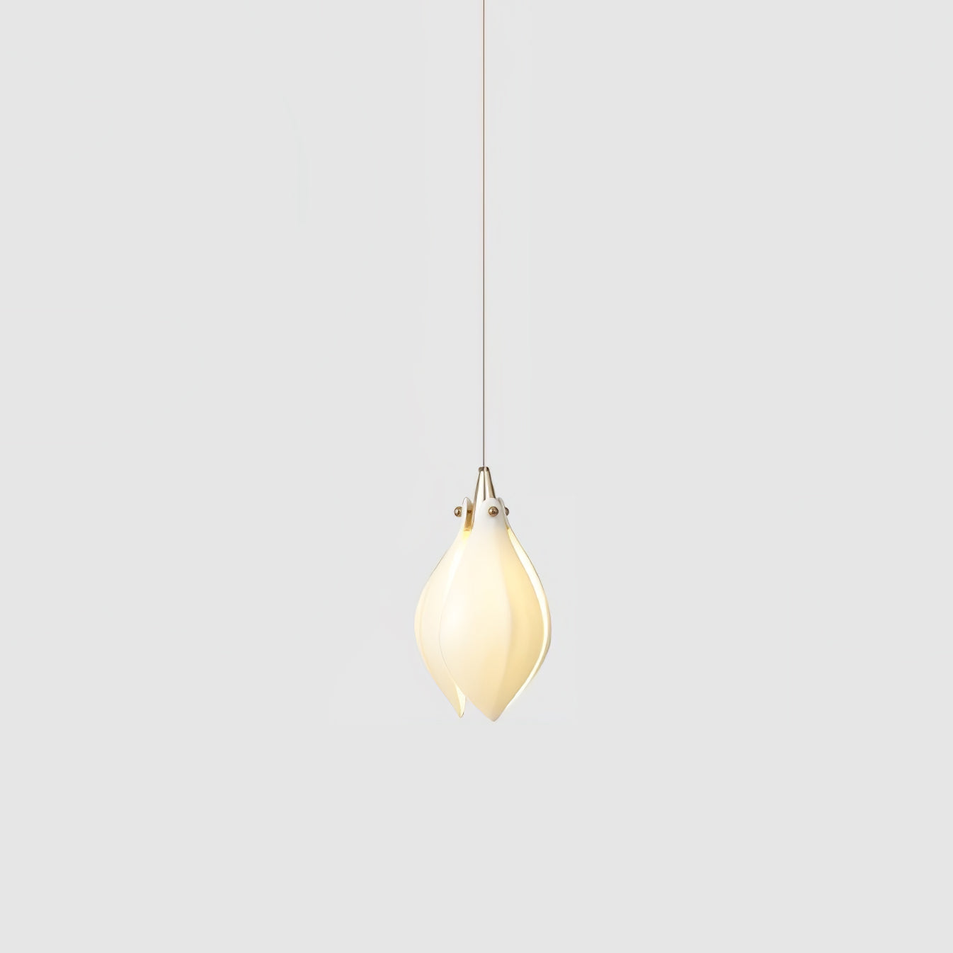 Elegant White Hanging Pendant Lamp