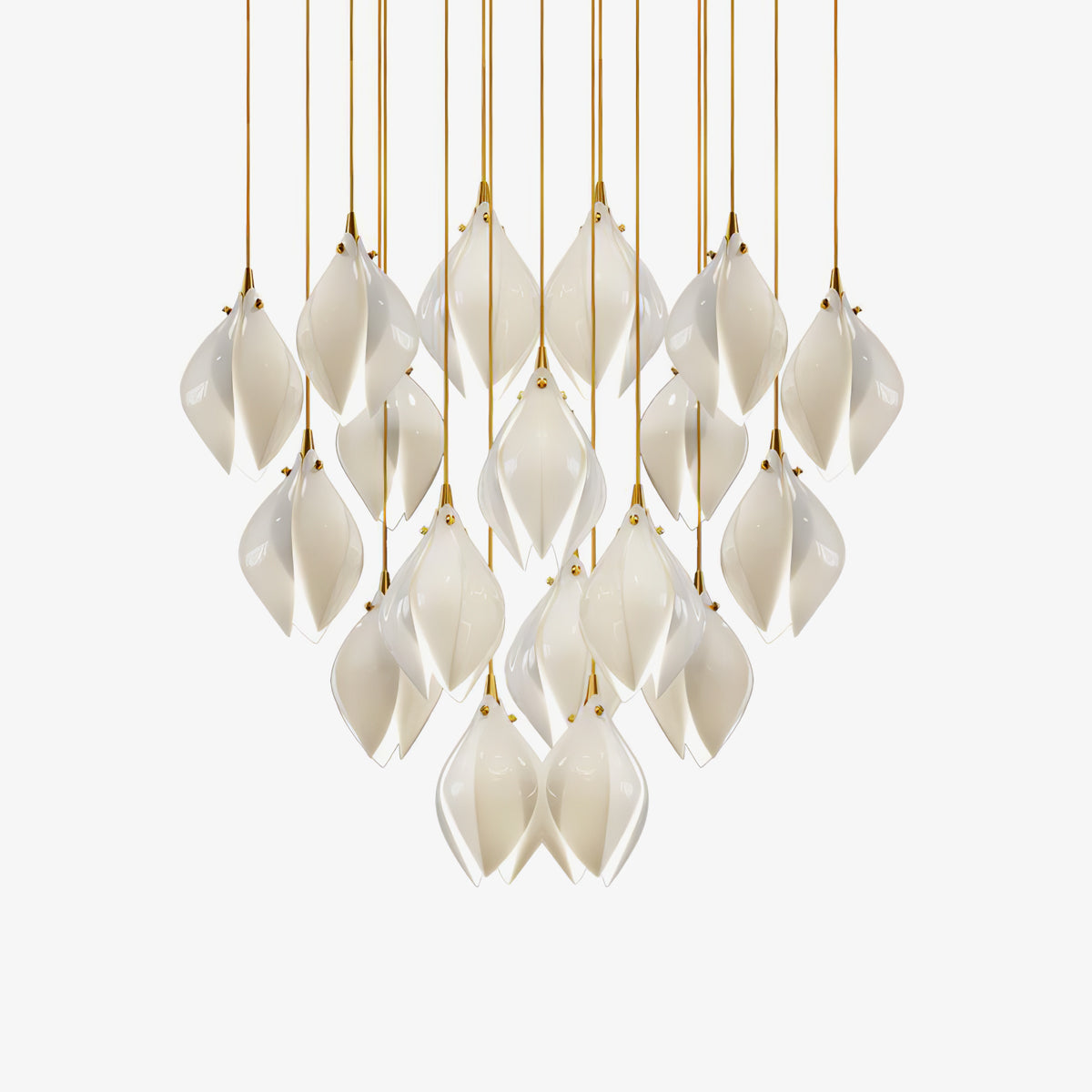Elegant White Hanging Pendant Lamp
