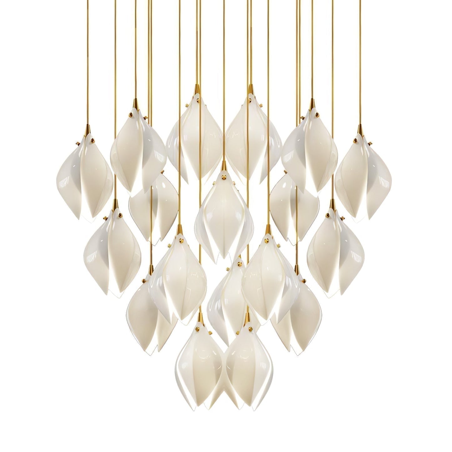 Elegant White Hanging Pendant Lamp