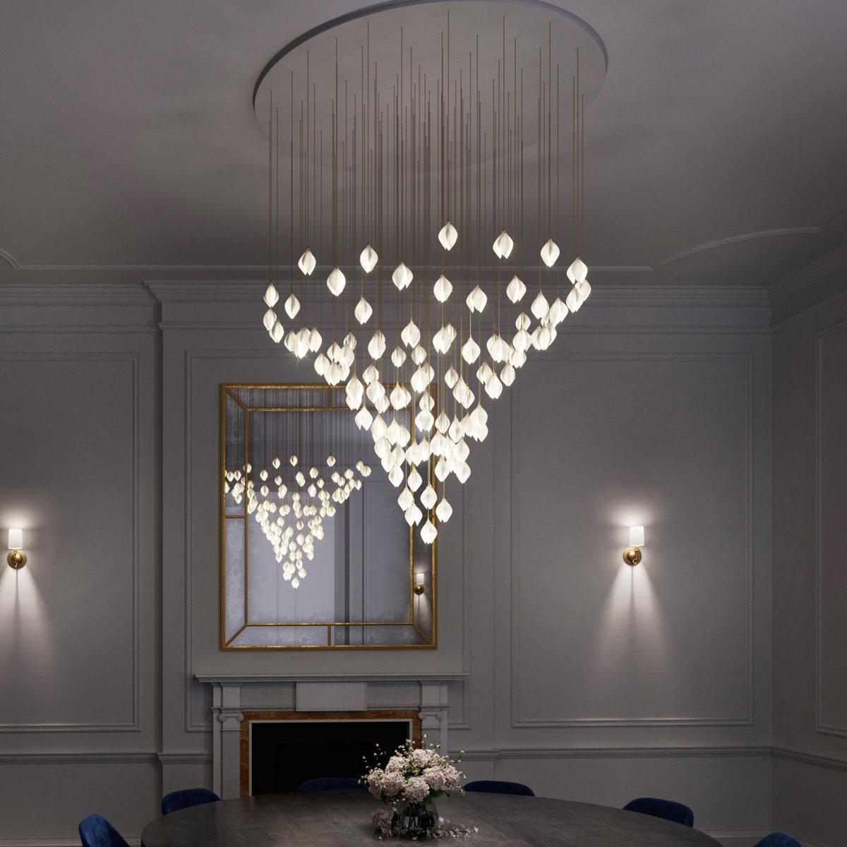 Elegant White Hanging Pendant Lamp