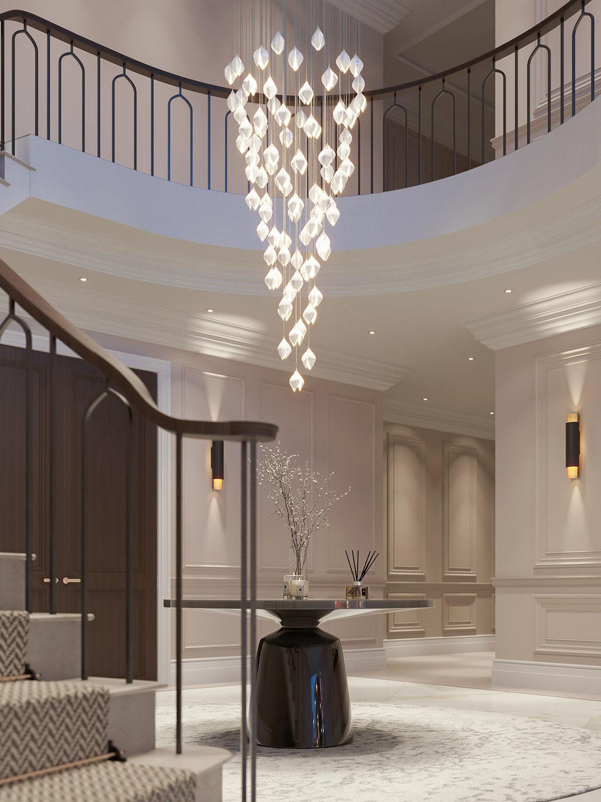 Elegant White Hanging Pendant Lamp
