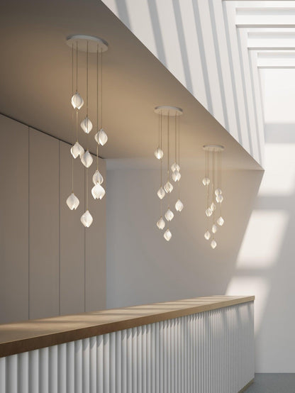 Elegant White Hanging Pendant Lamp