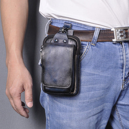 Stylish Leather Belt Bag for Men