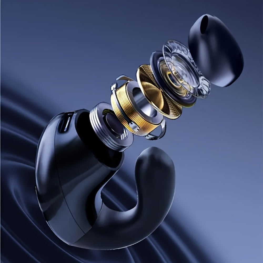 Compact Wireless Single Earbud Bluetooth Headphone