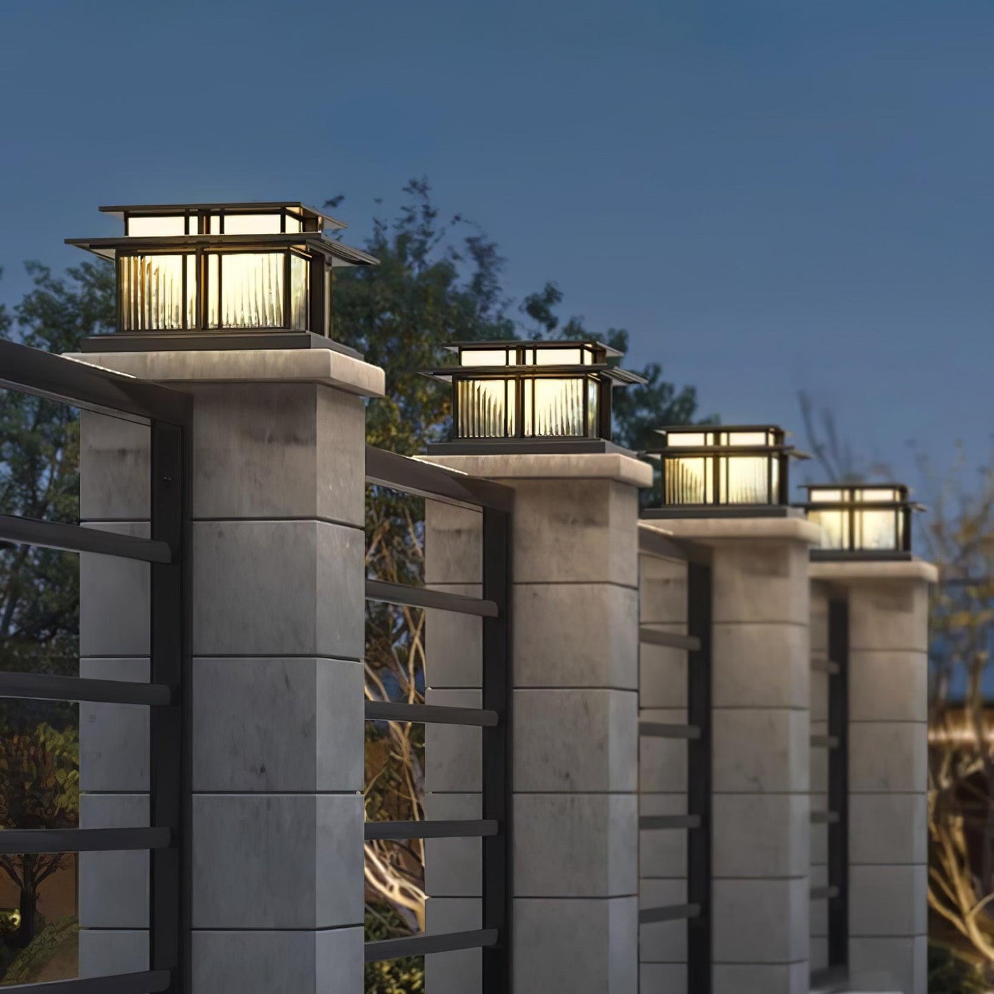 Bright Garden Post Lamp