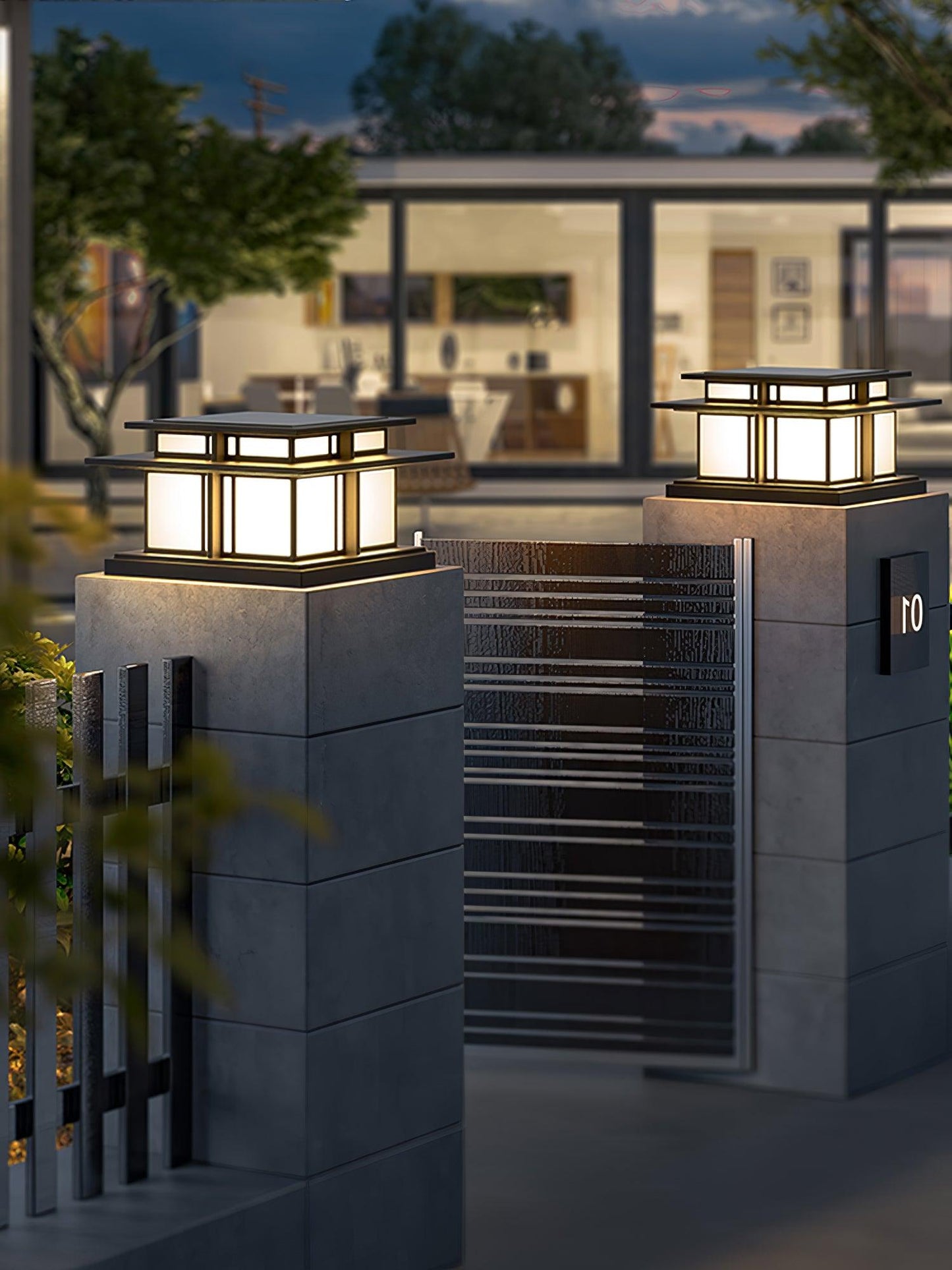 Bright Garden Post Lamp