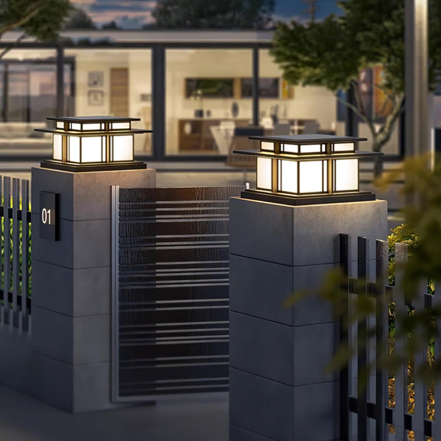 Bright Garden Post Lamp