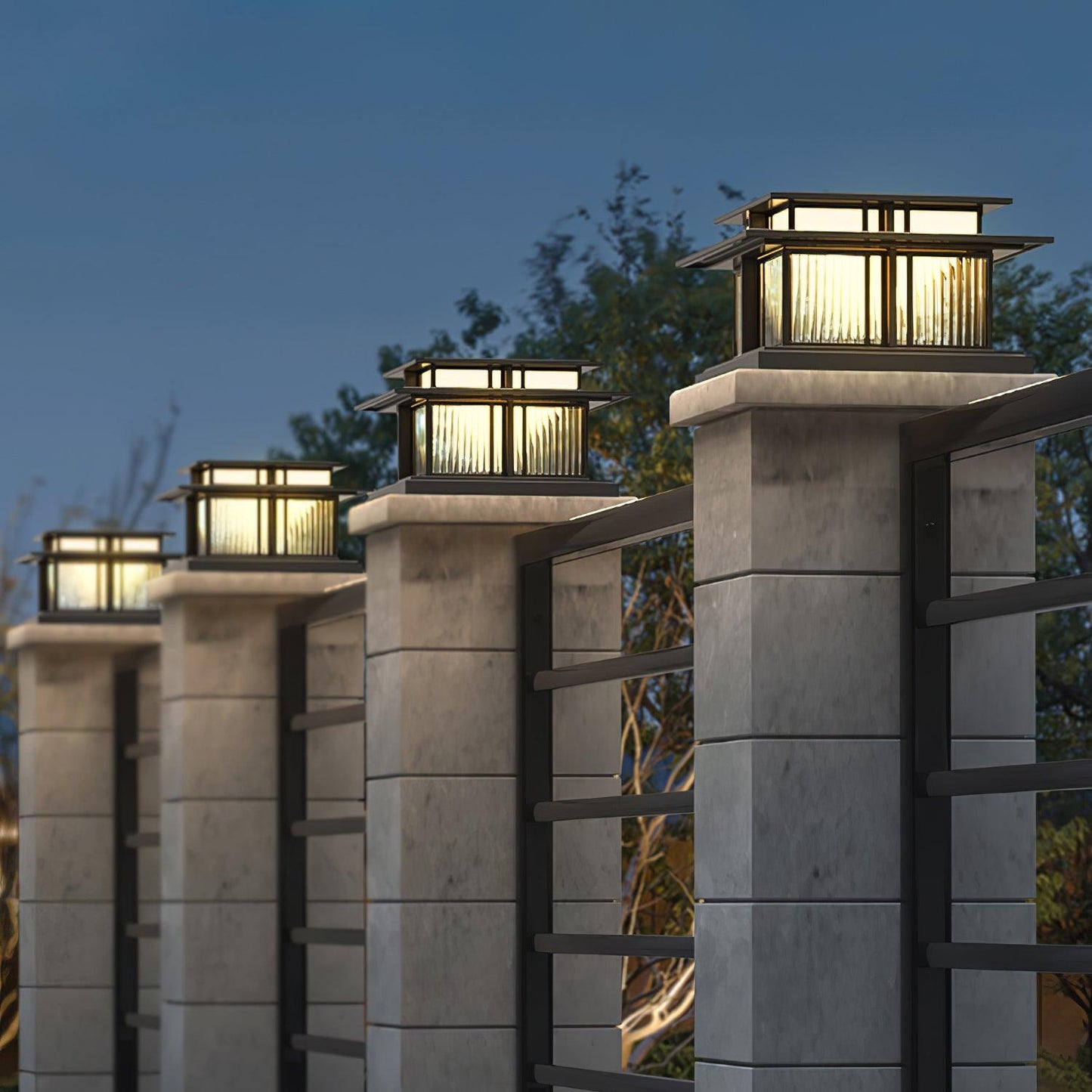 Bright Garden Post Lamp