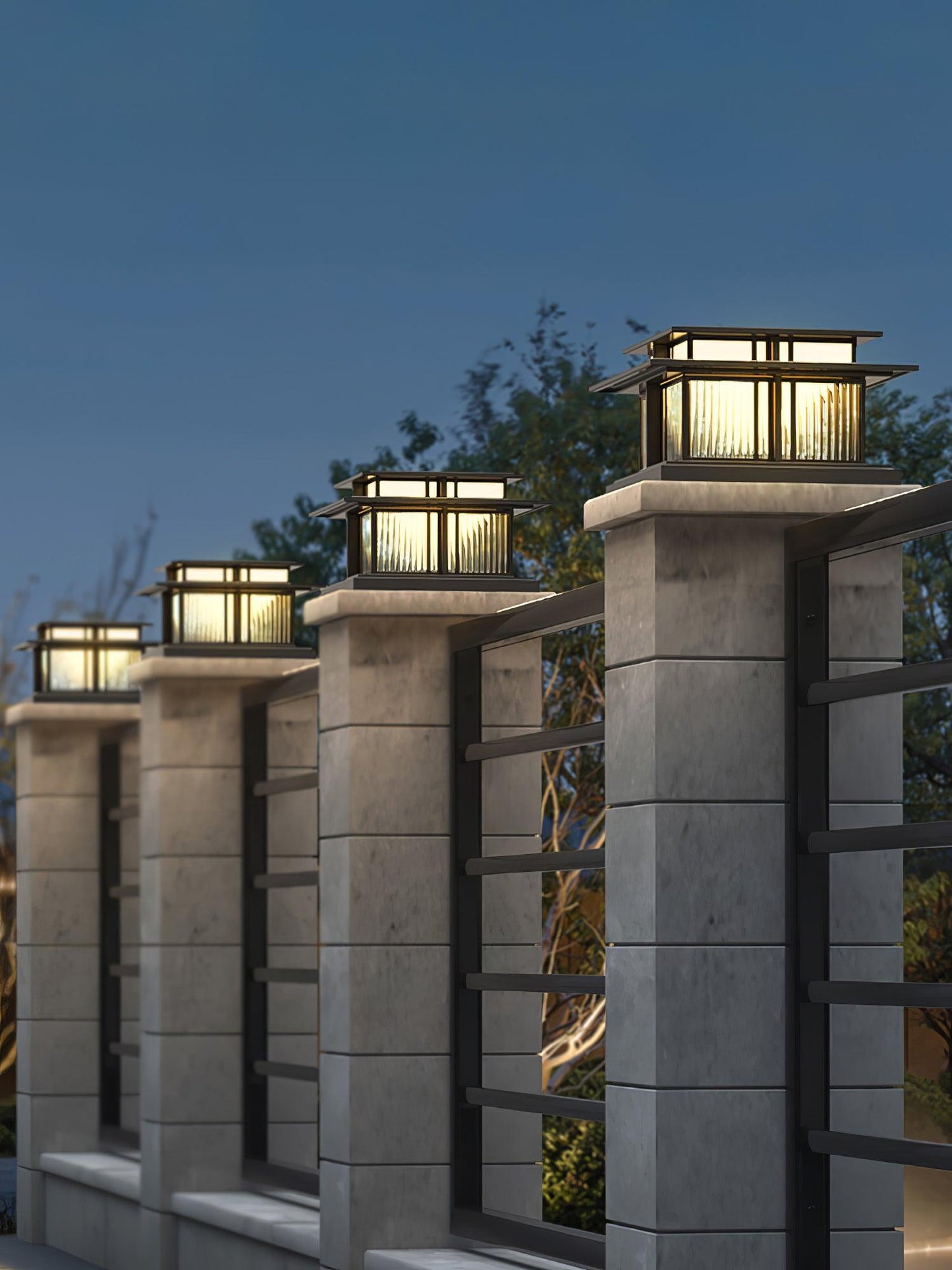 Bright Garden Post Lamp