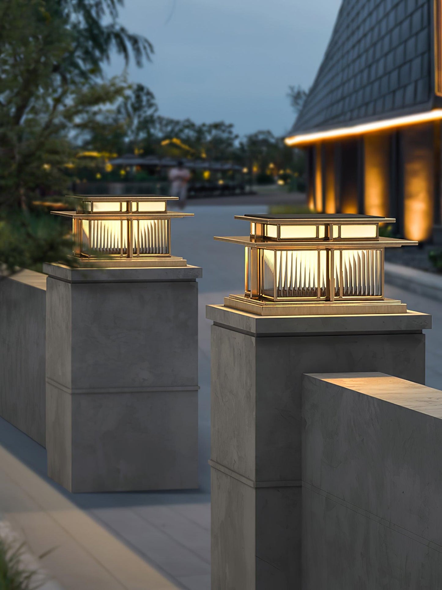 Bright Garden Post Lamp